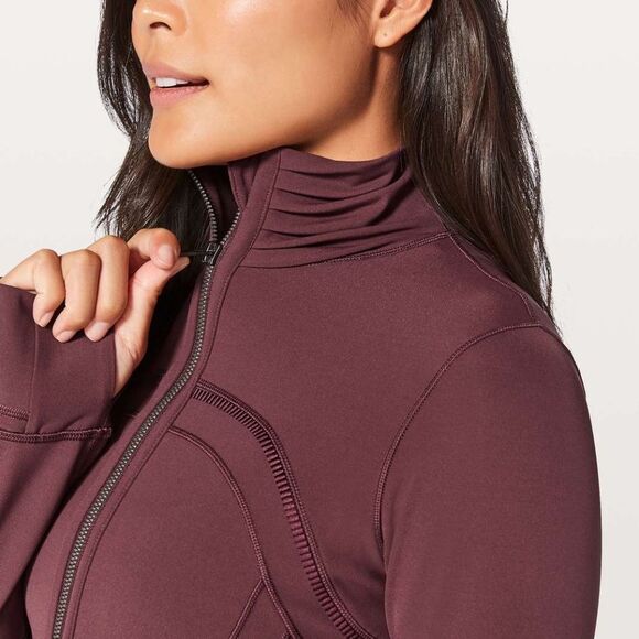 LULULEMON Define Jacket Special Edition Luxtreme Redwood Pleated Size 4 VEUC - Picture 2 of 13